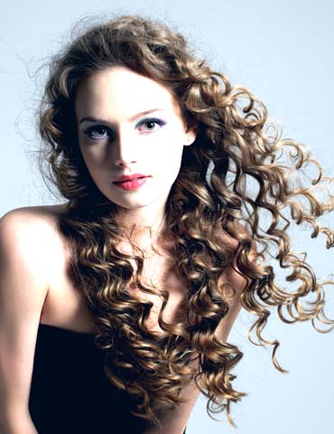 curly hair