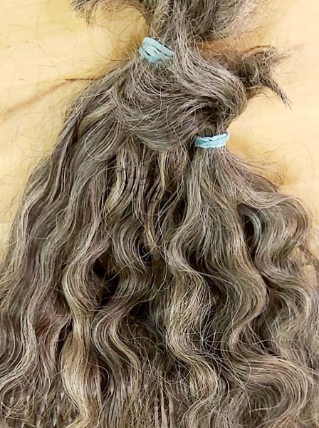 grey hair extention